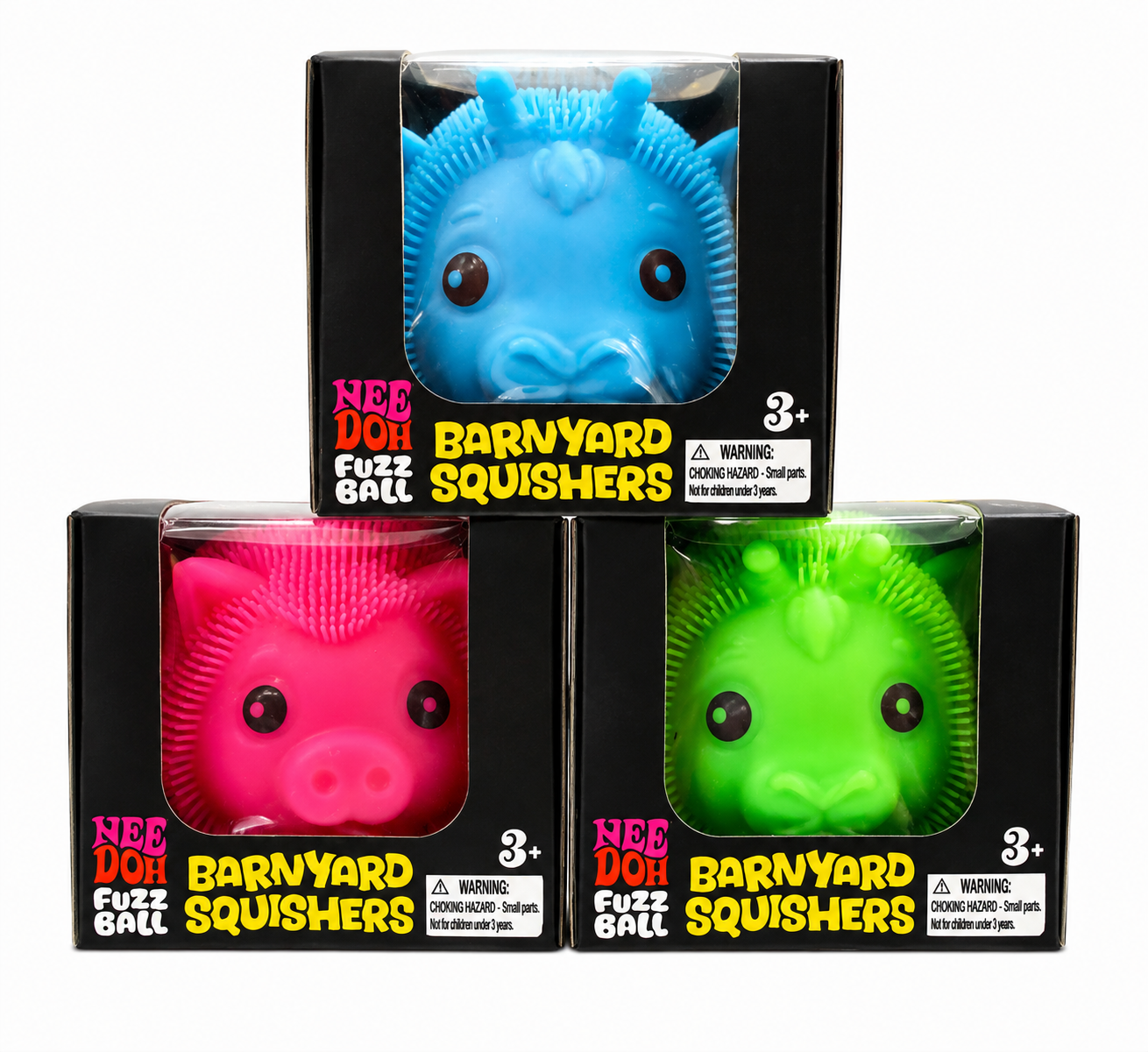 Needoh Barnyard Squishers (set of 3)