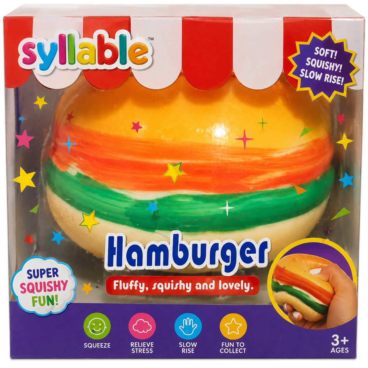 Squeezy Shop JUMBO Hamburger Flour Squish
