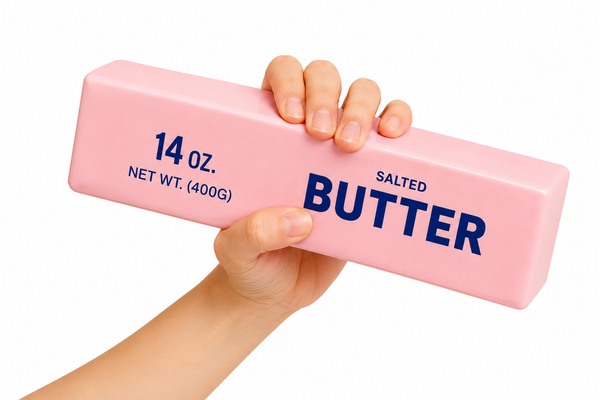 Jumbo Butter Squishy – Super Soft Slow Rise Fidget Toy