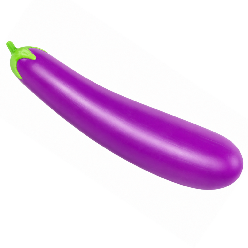 Squeezy Shop JUMBO Squishy Eggplant