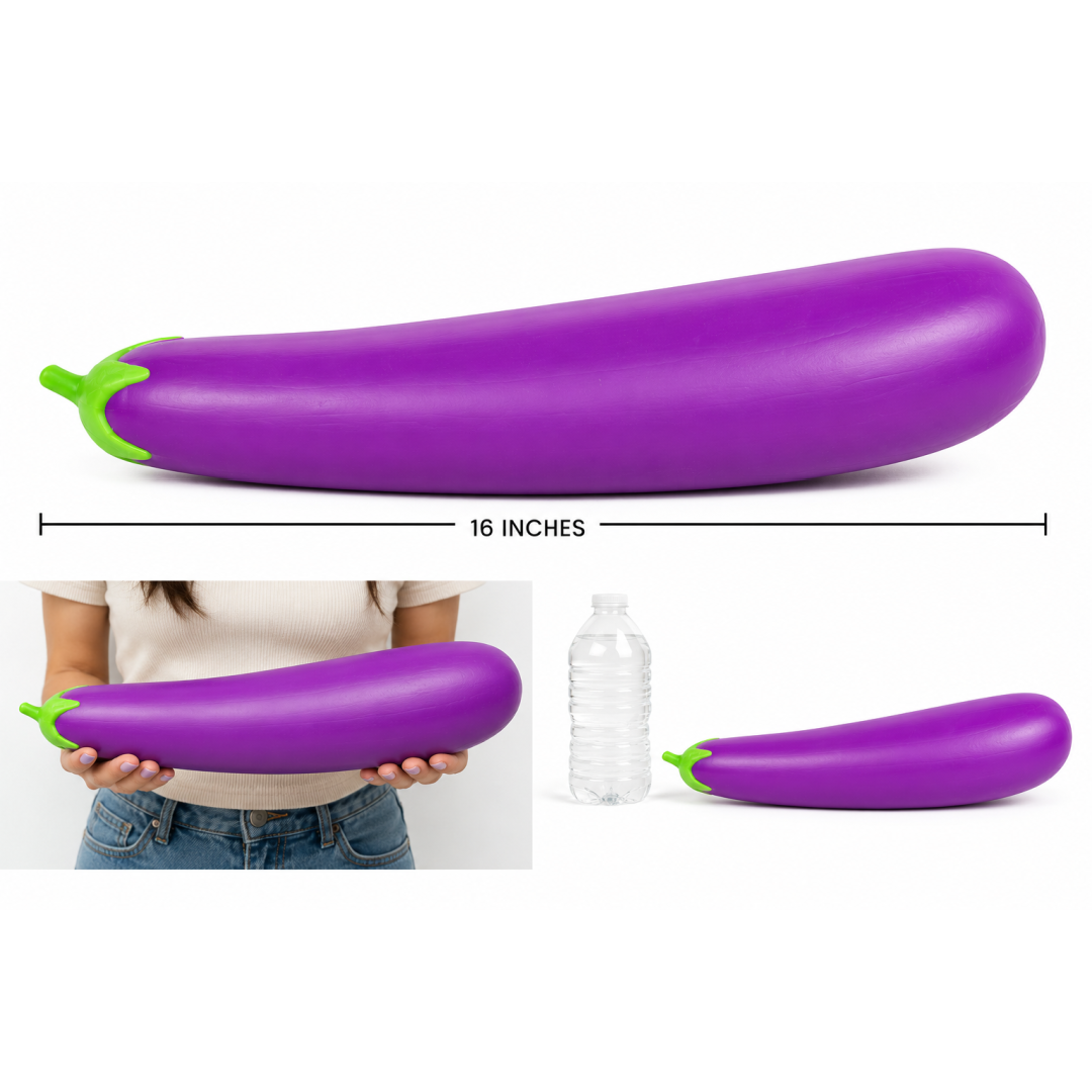 Squeezy Shop JUMBO Squishy Eggplant