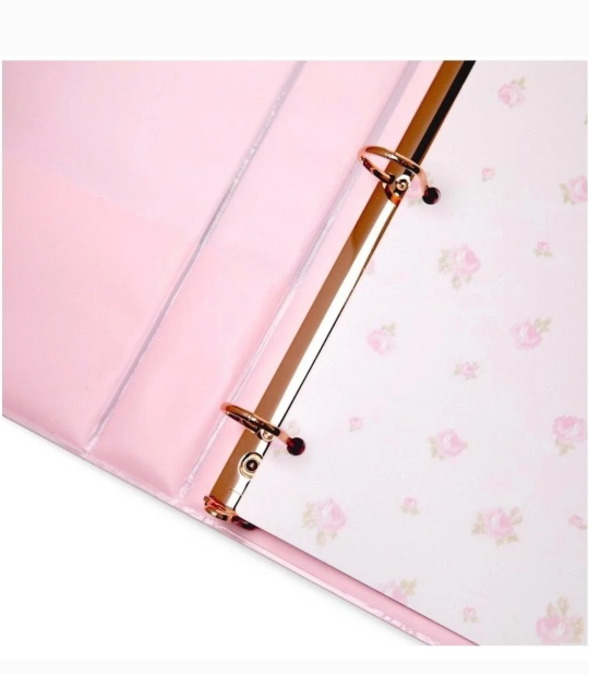 Love Shack Fancy Binder Blooming Heirloom Floral Pink Trapper Keeper NEW Target