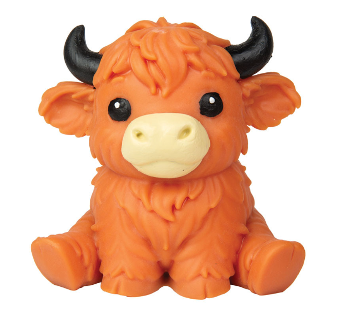 Highland Cow Squishy Toy (Pudgiez)